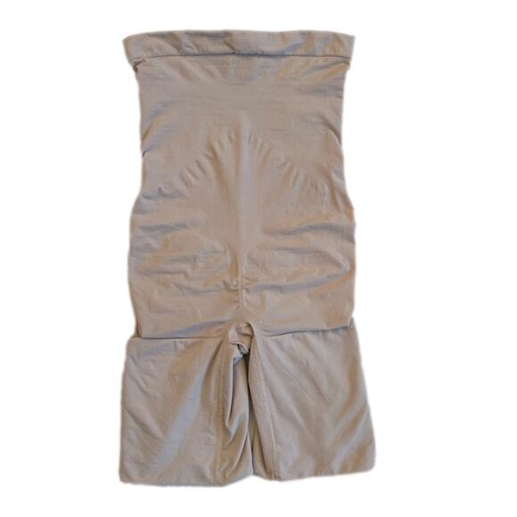 Spanx 2745 Seamless Power Sculpting High-Waisted Mid-Thigh Shorts Soft Nude XL - Picture 2 of 13